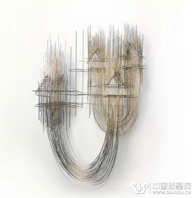 巴塞羅那藝術家大衛(wèi)莫雷諾用鋼絲創(chuàng)作的令人驚嘆的雕塑