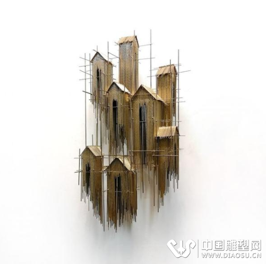 巴塞羅那藝術家大衛(wèi)莫雷諾用鋼絲創(chuàng)作的令人驚嘆的雕塑
