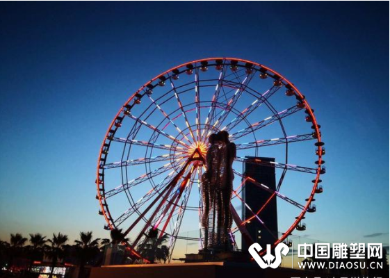 實拍格魯吉亞版梁祝，堪稱世界最浪漫雕塑之一，你去過嗎？