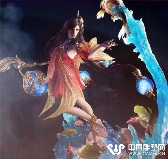 30名藝術大師打造2.49米大喬雕塑，700斤的大喬你們見過嗎？