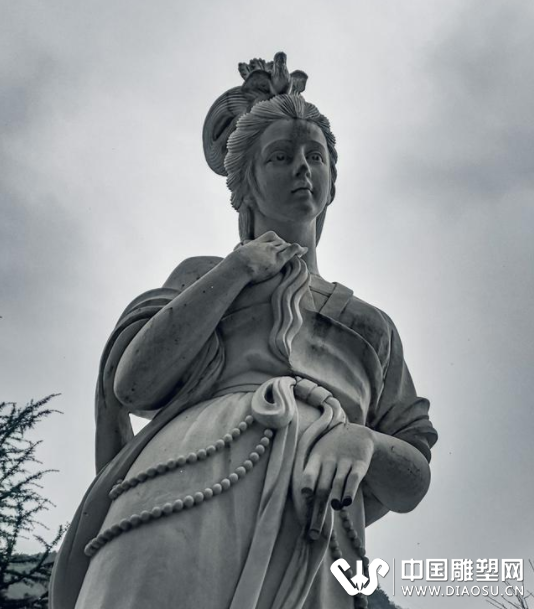 讓周幽王為她亡國的少女有多美？看這里的雕塑你就知道了