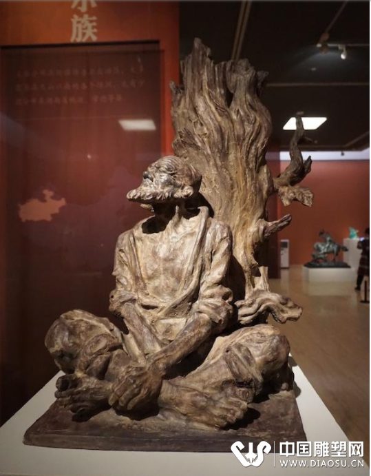 雕塑里的傣族藏族壯族維吾爾族，全國雕塑藝術(shù)展在京舉辦