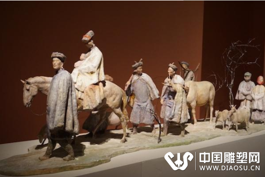 雕塑里的傣族藏族壯族維吾爾族，全國雕塑藝術(shù)展在京舉辦