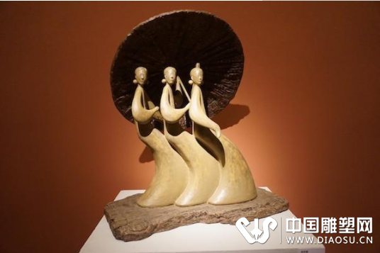 雕塑里的傣族藏族壯族維吾爾族，全國雕塑藝術(shù)展在京舉辦