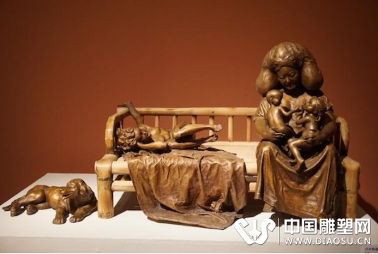 雕塑里的傣族藏族壯族維吾爾族，全國雕塑藝術(shù)展在京舉辦