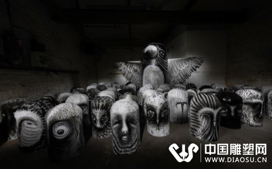 幾乎看不出破綻你以為這是畫(huà)？其實(shí)是雕塑