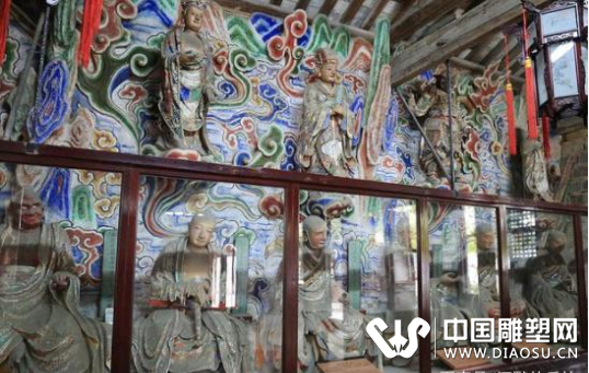 主佛造型豐潤(rùn)，端莊慈祥，具有鮮明的唐代雕塑風(fēng)格紫金庵