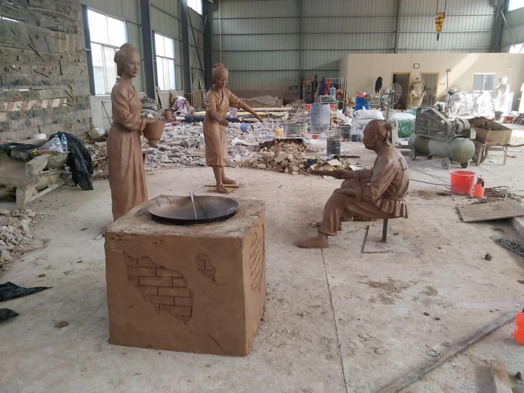 《勞作的女人》